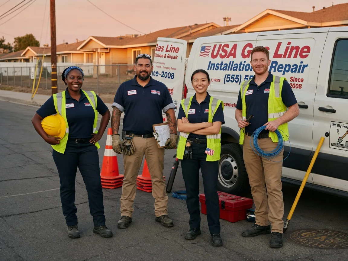 Gas Line Installation company in Mcloud, OK
